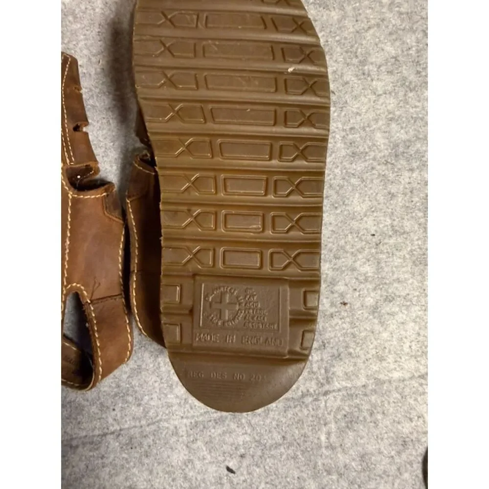 Vintage Dr Martens 8092 Fisherman Sandals Mens 9 UK 8 Made England Brown
